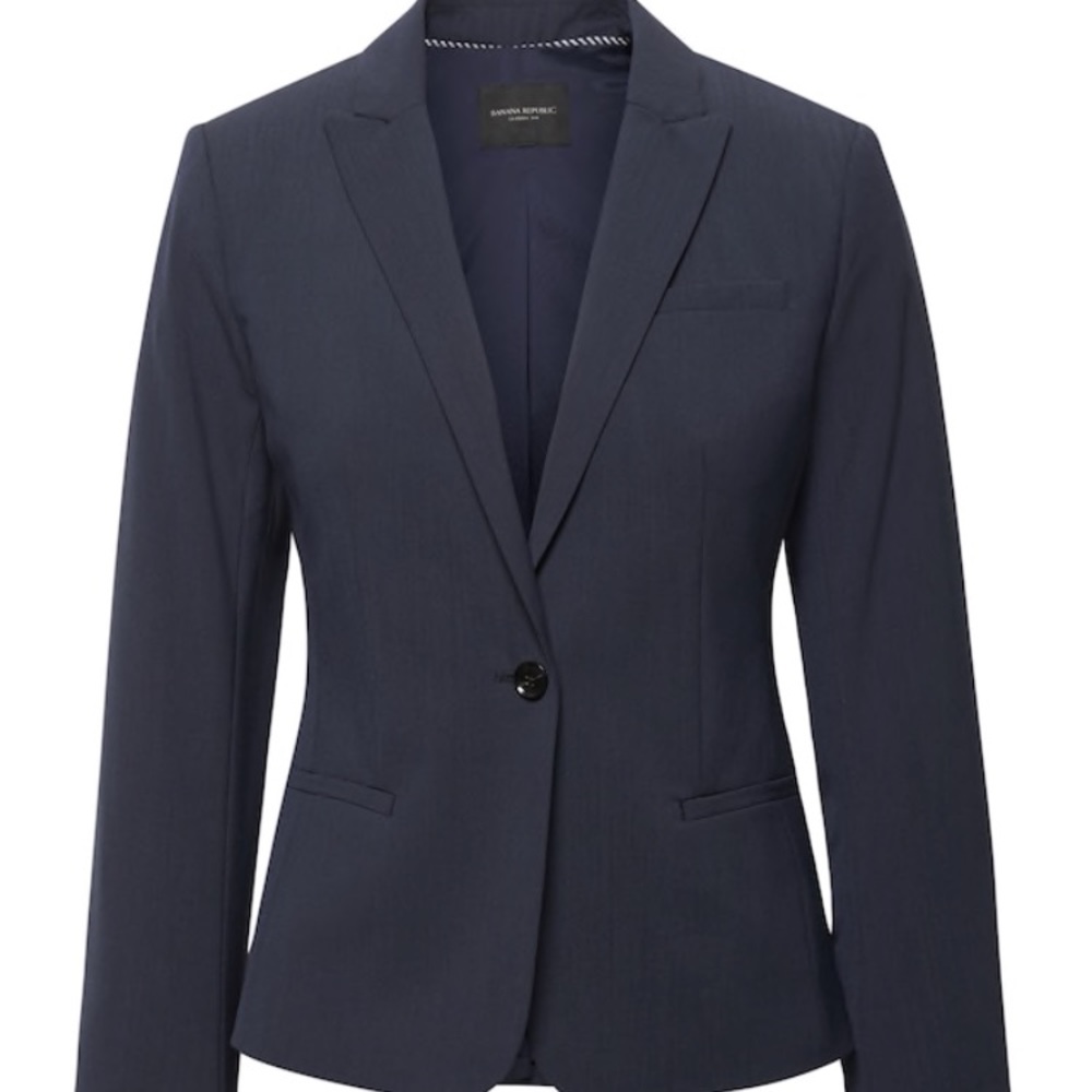 Classic-Fit Washable Italian Wool-Blend Blazer